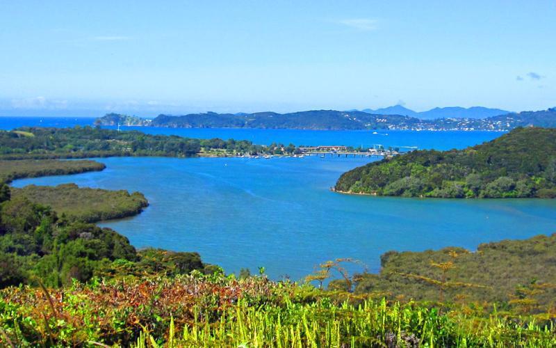 Cook'S Lookout Motel Paihia Exteriör bild